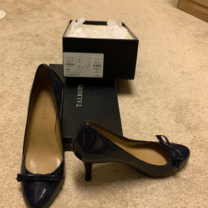Talbots Indigo Blue Heels